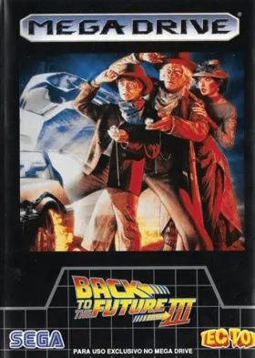 Back to the Future Part III (Europe) box cover front